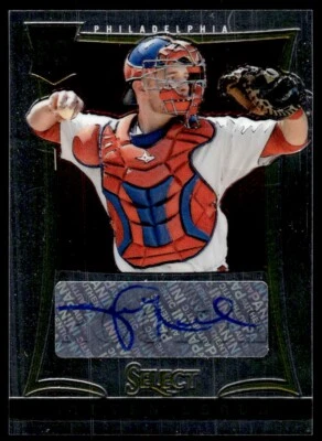 2013 PANINI SELECT ROOKIE AUTO Steven Lerud Philadelphia Phillies #272 - Image 1 of 2