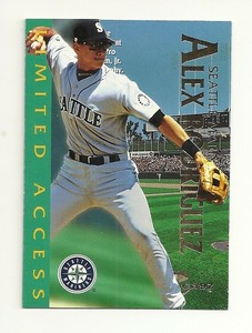 1997 Circa Limited Access Alex Rodriguez Mariners # 13 of 15