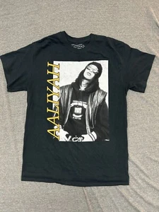 Camiseta para mujer Ripple Junction M negra Aaliyah cuello redondo manga corta pulóver - Imagen 1 de 6