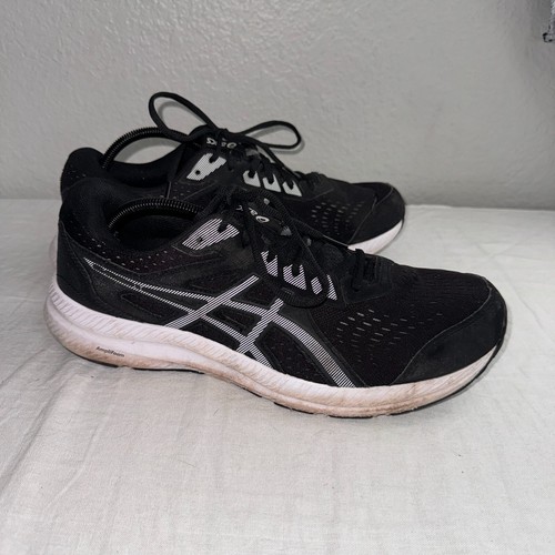 Asics Gel Contend 8 1011B492 Uomo US 13 Sneakers Nero Scarpe da Corsa Atletica
