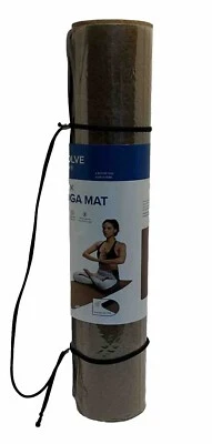 Estera de yoga de corcho Evolve by Gaiam bloques acolchados olor e humedad antideslizante NUEVA (s) Foto 1 de 2