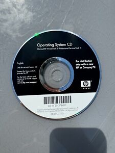 HP Compaq Recovery Restore Disc CD Kit 394378-001 Windows XP Professional SP2