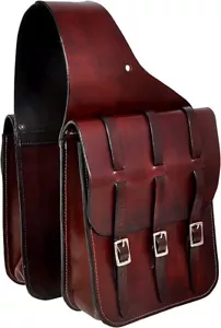 Western Equestrian Simple Pack Equipment Pferdesatteltasche - Bild 1 von 4