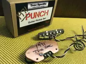 1971 ToneSpec PUNCH Tele Tonabnehmer von Tone Specific. DEMO SET - LAST ONE - SOFORTKAUF - Bild 1 von 2
