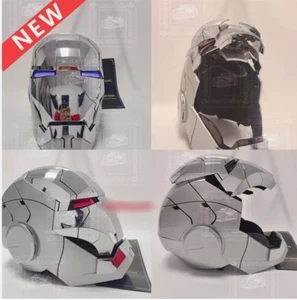 Nuovo AUTOKING 1:1 indossabile cosplay Iron Man MK5 casco maschera controllo vocale - Foto 1 di 11