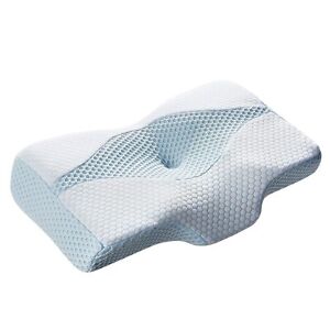 Cadeaux latéraux lavable bleu couché MyeFoam oreiller de sommeil épaule du Japon