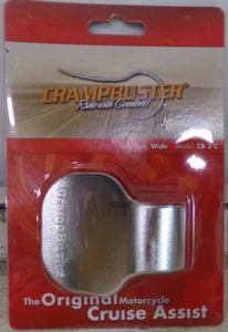 CRAMPBUSTER Throttle Assist Cruise Assist WIDE GRIP CB2-C Chrome - Foto 1 di 6