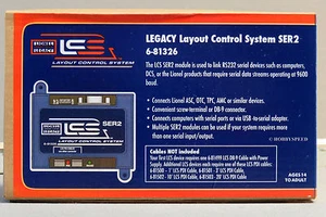 LIONEL LEGACY LAYOUT CONTROL SYSTEM SER2 LCS SERIAL CONVERTER train 6-81326 NEW - Picture 1 of 3