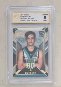Zak Butter RC Rookie Card Mint Graded Select Afl Football Port Adelaide Power - Bild 1 von 2