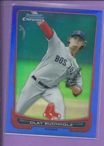 *2012 topps chrome Blue Refactor CLAY BUCHHOLZ no.204 #058/250 - Picture 1 of 1