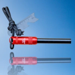 Ferrocerium Ferro Rod Flint Fire Starter Waterproof Aluminium + Steel Striker R - Picture 1 of 6