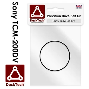 Cinturón de repuesto DeckTech™ para grabadora de casete Sony TCM-200DV TCM200DV - Imagen 1 de 3