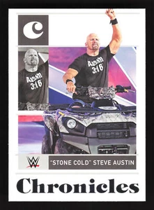 2022 Panini Chronicles WWE #65 Stone Cold Steve Austin - Picture 1 of 2