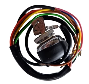 ukscooters LAMBRETTA 12V INTERRUPTOR DE ENCENDIDO 2 LLAVES DE LATÓN BATERÍA DC - Imagen 1 de 3