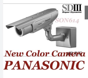 Panasonic WV-CW384 Color Camera WeatherProof, Vandal Resistance, Outdoor/Indoor - Picture 1 of 24
