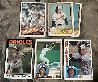Lenn Sakata Baseball Cards. Baltimore Orioles. - Image 1 of 3