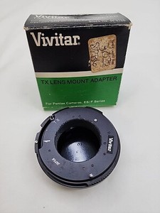 Vivitar TX Lens Mount Adapter P/ES For Pentax M42 Screw Mount Cameras
