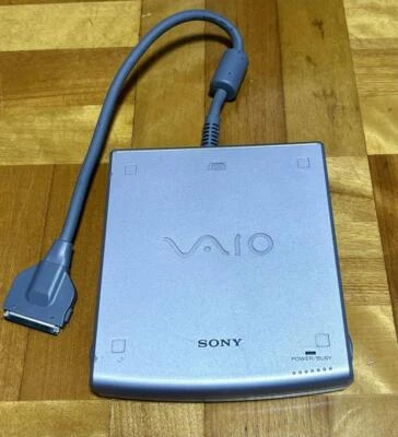 SONY VAIO PCGA-CD5 External Portable CD-ROM Player Tested Working  Excellent - Image 1 of 2
