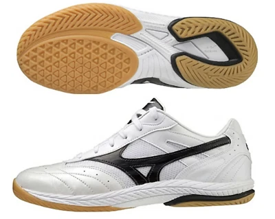 Mizuno Japan WAVE DRIVE 0 Table Tennis Shoes 81GA2201 Ping Pong White - Image 1 of 2