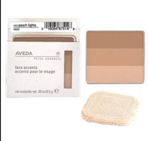 Aveda Face Accents Trio PEACH LIGHTS 160 Includes Applicator Pad NEW - Picture 1 of 4