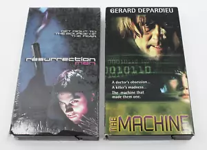 Resurrection Man The Machine VHS Video Store Screener Promos Townsend Depardieu - Picture 1 of 18