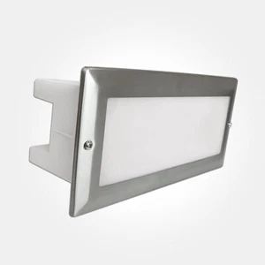 Eterna LED Brick Light 5.4w IP65 Bricklight in Stainless Steel Frame - BRICKLED - Picture 1 of 2
