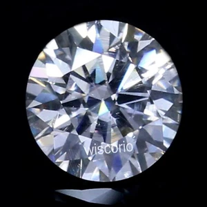 Diamante blanco redondo cultivado en laboratorio 1,00 quilates color D VVS1 certificado claridad 7,00 mm W02 - Imagen 1 de 6