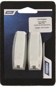 Camco 44173 RV Baggage Door Catches, White - Picture 1 of 1