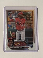 2023 Jordan Walker Topps Chrome Rookie Card RC #209 St. Louis Cardinals