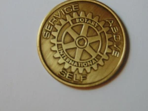 Vintage Rotary International 75th Anniversary Service Medal/Coin - Picture 1 of 2