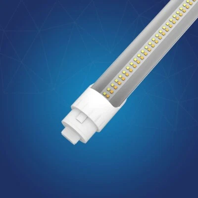 LED Tube 48W Wattage Adjustable 130lm 10V 6500K CCT Changeable Clear, R17D Base - Image 1 of 4