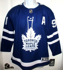 NWT Youth Boys John Tavares #91 Toronto Maple Leafs NHL Hockey Jersey L/XL  NEW!