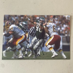 Foto autografiada firmada por Mike Golic de 4x6 Philadelphia Eagles - Imagen 1 de 1