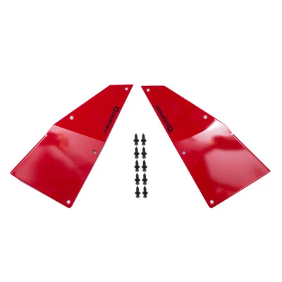 HMF Red Radiator Scoop For Polaris RZR RS1 EPS 2018-2022 9356984566 - Image 1 of 3