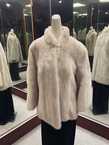 Natural Azurene Mink jacket - Picture 1 of 3