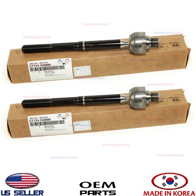 Genuine Inner Steering Tie Rod 2pcs ⭐OEM⭐ KIA OPTIMA 2016-2020 57724D4000 - Image 1 of 2