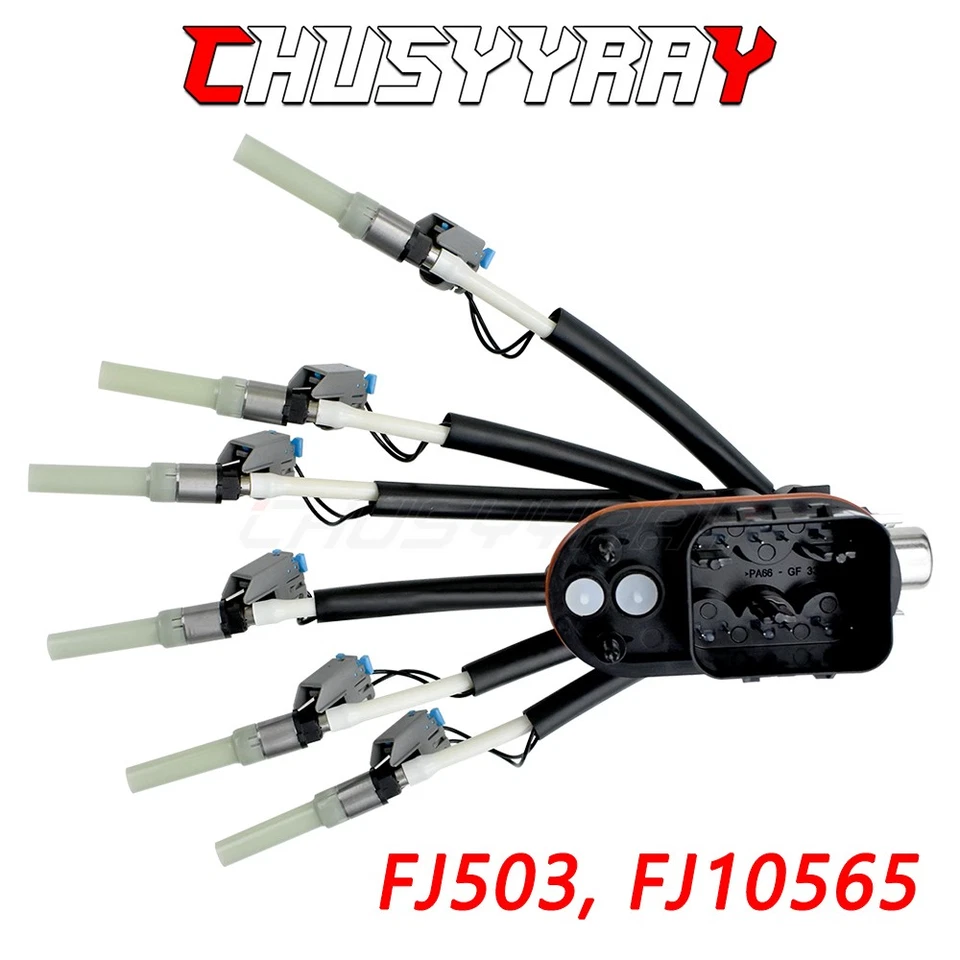 FJ503 Spider Fuel Injector 6 Cylinder For 1996-1998 Chevrolet C1500 -V6 4.3L - Image 1 of 4