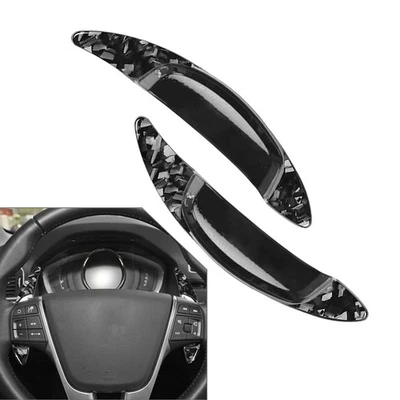 Extensión de paleta de cambio de volante para Volvo S60 V60 XC60 XC90 2018-2023 Foto 1 de 4