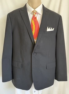 Men’s Rock & Republic Jacket, Sz 42R, Black, Two Buttons , Chest 44” - Picture 1 of 8