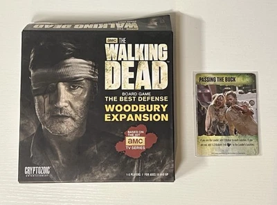THE WALKING DEAD The Best Defense WOODBURY Expansion & Promo Cards UNUSED!! - Image 1 of 3