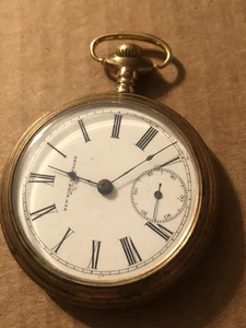 1903 New York Standard Pocket Watch 18s 7j Model 8 For Parts Or Repair - Picture 1 of 6