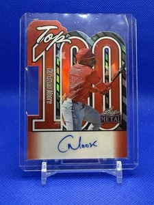 Christian Moore 2025 Leaf Metal Baseball 15/15 Auto Top 100 Prospect Rookie RC - Picture 1 of 2