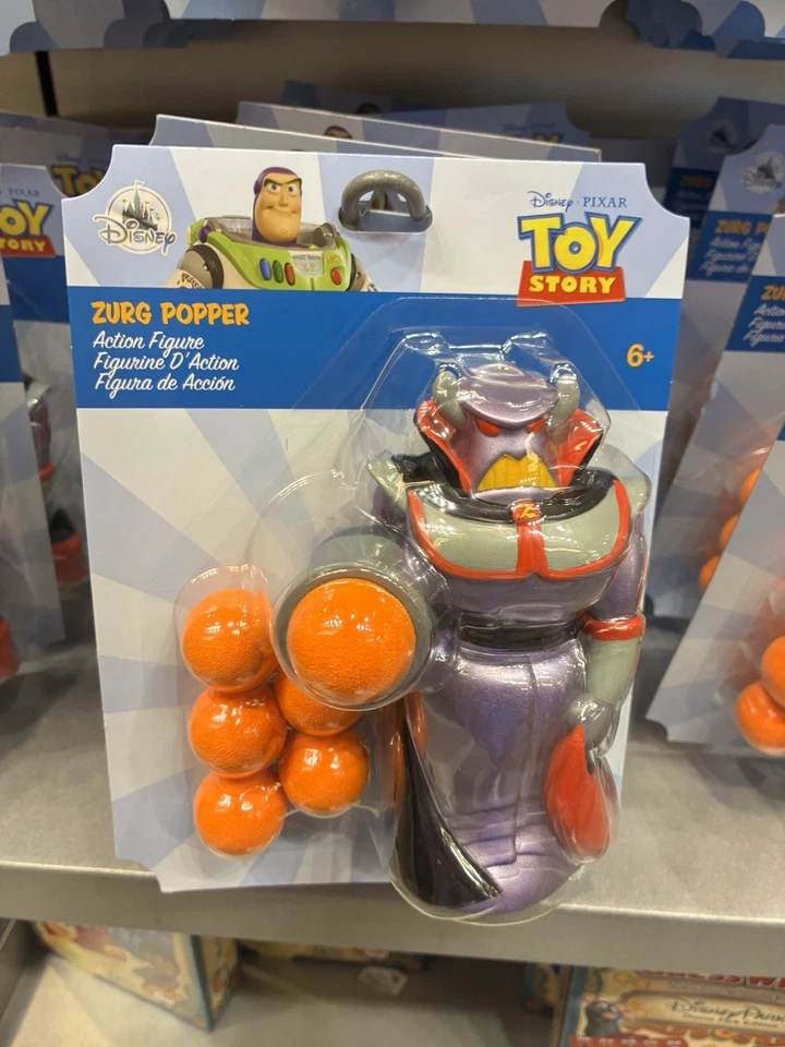 Disney Parks Pixar Juguete Zurg Popper Figura de Acción Juego de Bolas Juguete Foto 1 de 1