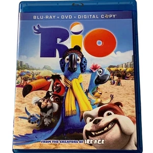 Rio (Blu-ray/DVD/Digital, 2011, 3-Disc Set) Family Comedy - Picture 1 of 5