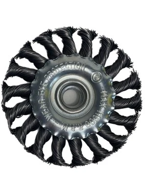 Scheibenbürsten Zopfbürsten 125mm Drahtbürste Bürste für Winkelschleifer 3 Stück - Bild 1 von 4