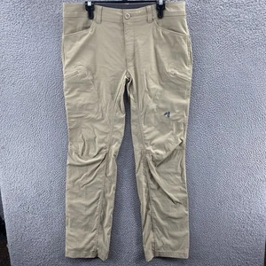 Pantalones Eddie Bauer Hombre 36x36 Beige Guide Pro Primer Acento Exterior Nylon Elástico - Imagen 1 de 14