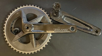 SRAM Rival AXS Crankset with Quarq Power Meter - 170mm, 12-Speed, 48/35T, - Image 1 of 4