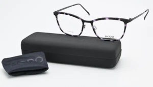 MODO Glasses Frame Model 4117 PURIT 52-17 142 Titanium Light Matte Purple Black - Picture 1 of 8