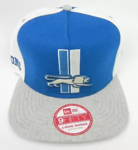 DETROIT LIONS NEW ERA NFL 2-TONE PINWHEEL A-FRAME STRAPBACK 9FIFTY HAT CAP NWT! - Picture 1 of 9