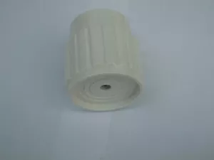 GTL - Manopola per radiatori/termosifoni BIANCA x perno 7x7mm diametro int. 32mm - Imagen 1 de 3